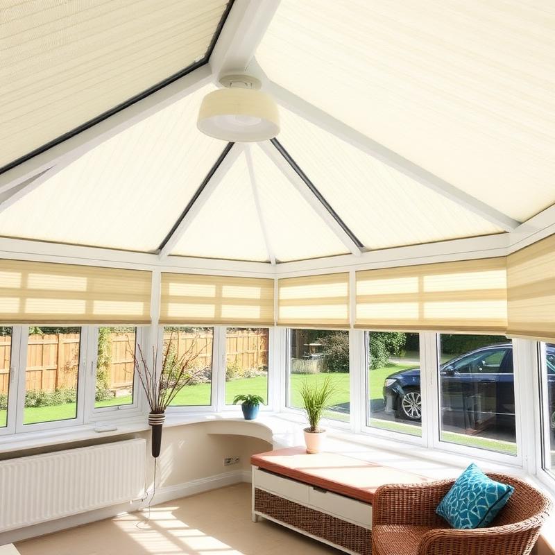 Conservatory blinds fitted by Middleton Blinds & Shutters Manchester