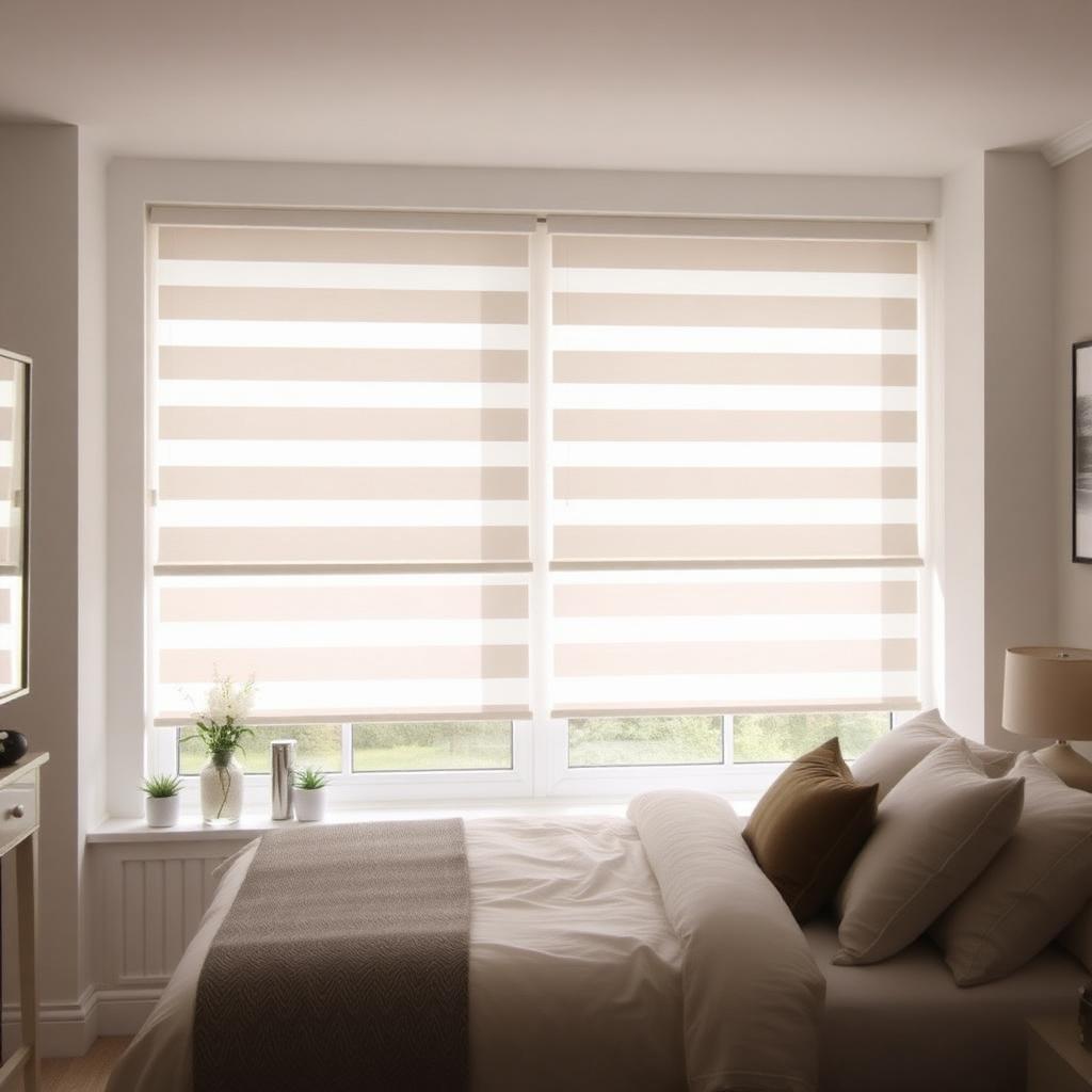 Day & Night blinds fitted by Middleton Blinds & Shutters Manchester