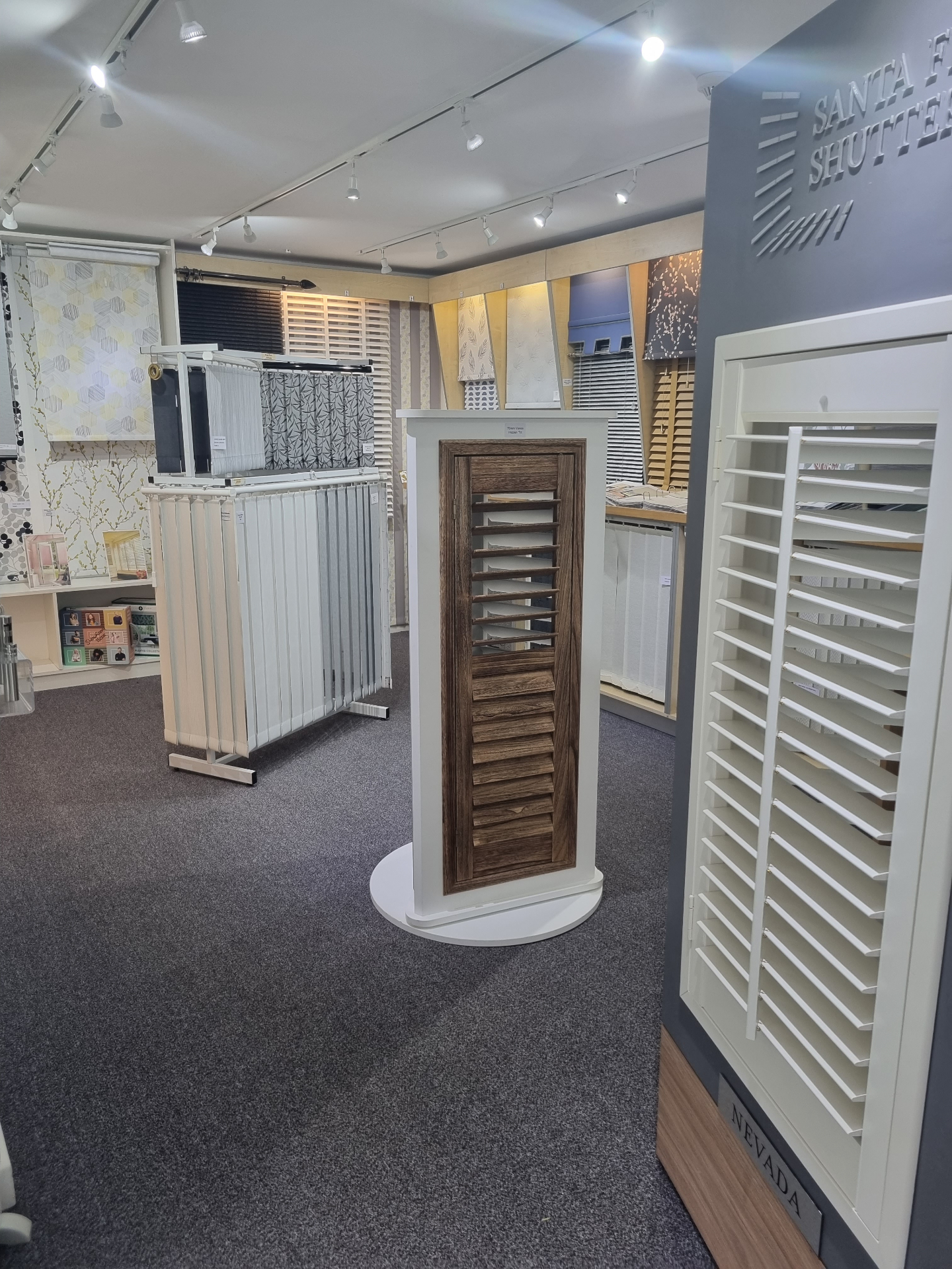 Middleton Blinds & Shutters Manchester factory showroom